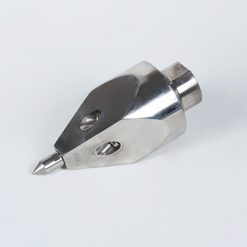 Glanadh ardbhrú agus díghlasáil nozzle rothlach