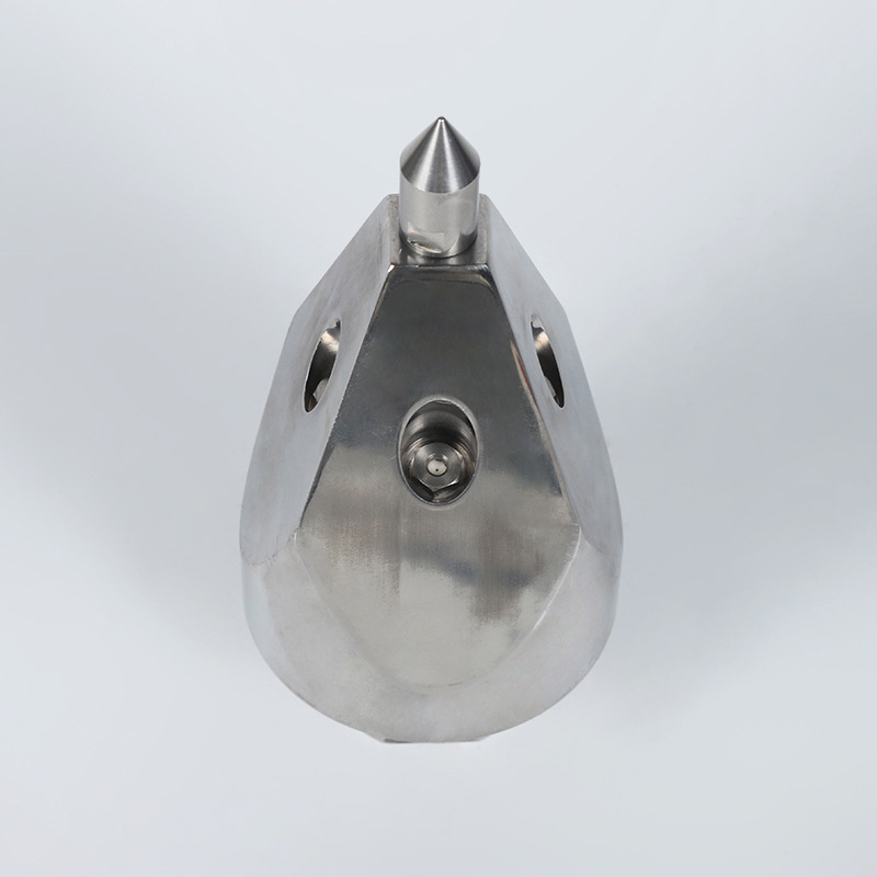 Glanadh ardbhrú agus díghlasáil nozzle rothlach