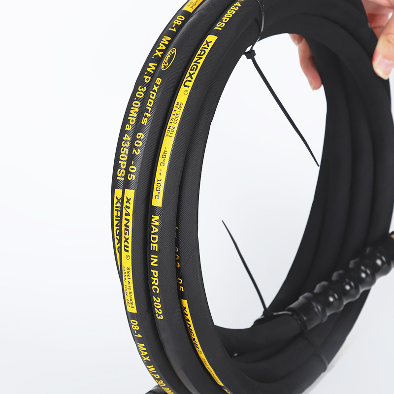 Meaisín níocháin carranna ardbhrú píobáin rubair asraon uisce