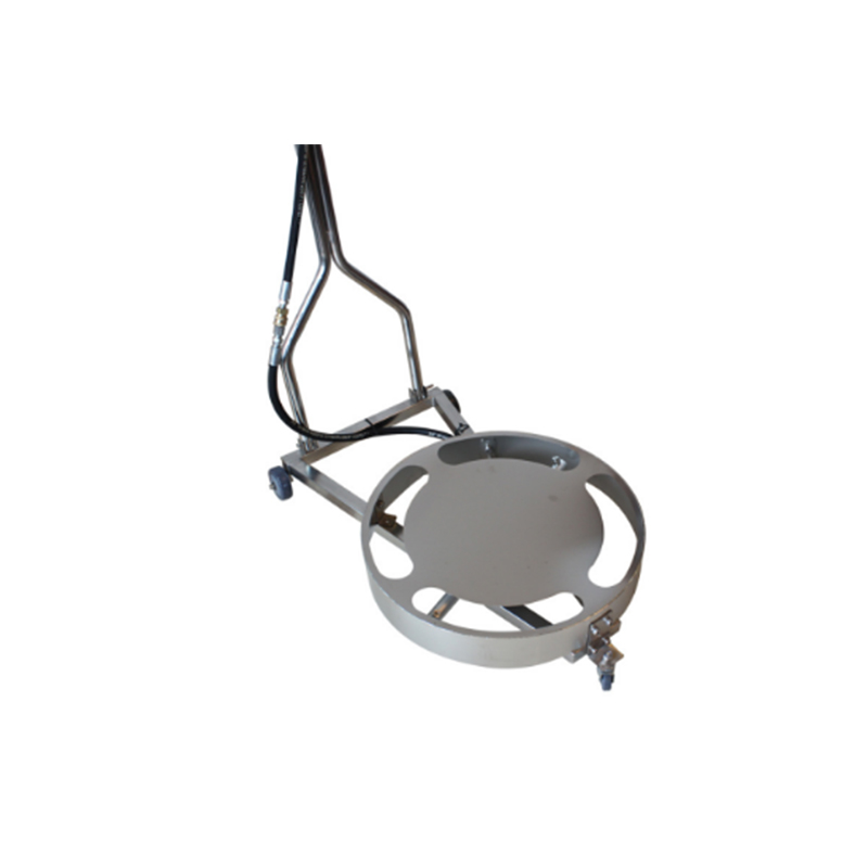 Glantóir dromchla cruach dhosmálta ardbhrú le rothaí