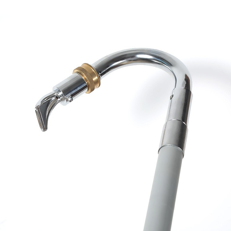 Gutter Glantóir le cuaille teileascópach