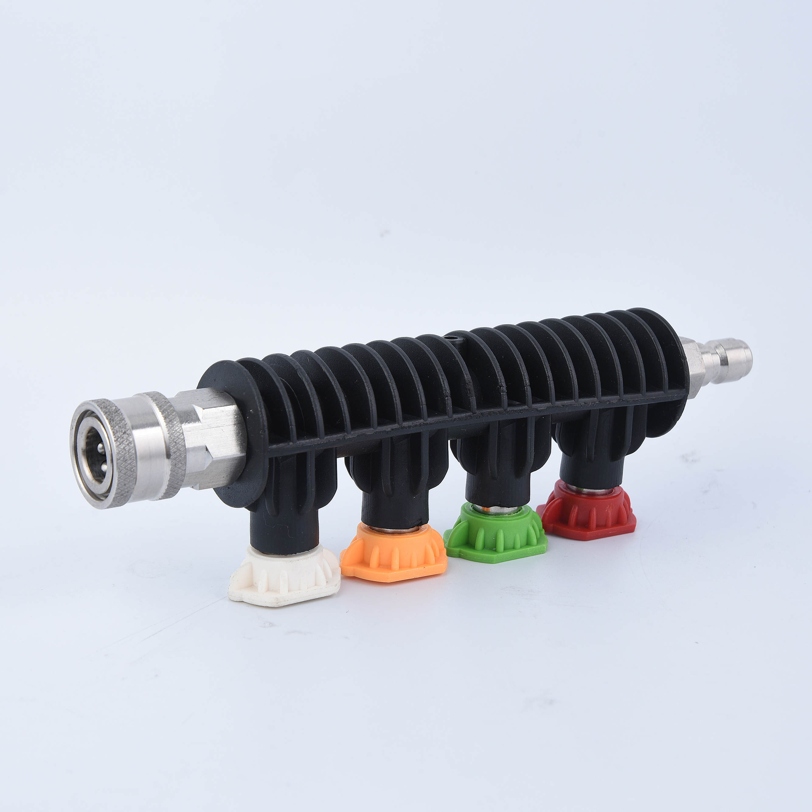 Lance Cruach Dhosmálta Tapa le Sealbhóir Nozzle agus 4 Soic Washer Brú